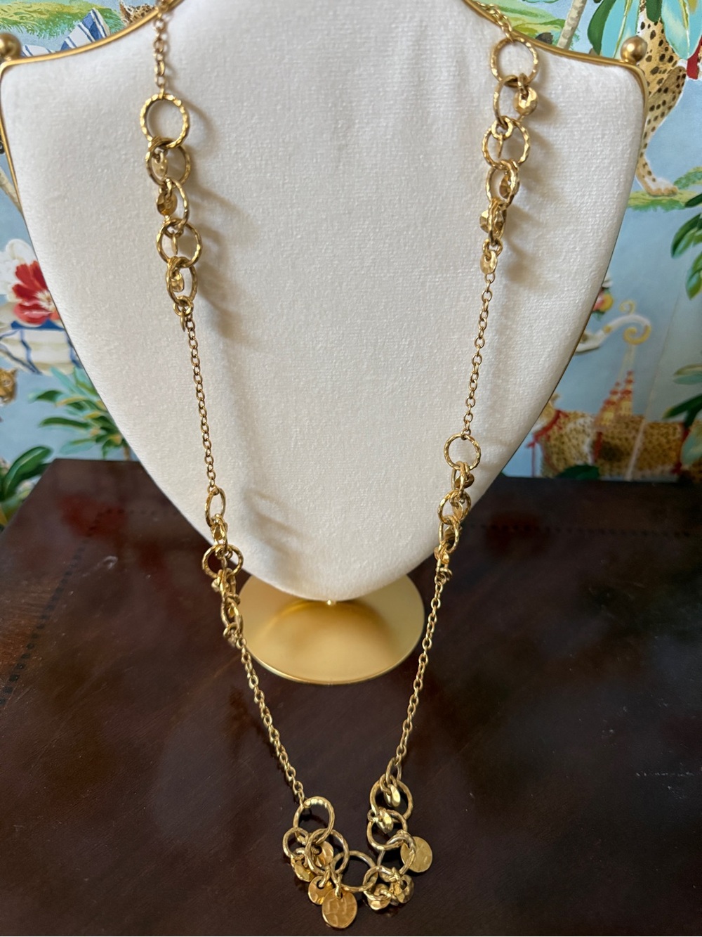 14” Gold Chain Link Necklace